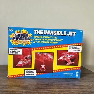 McFarlane Toys DC Super Powers The Invisible Jet Wonder Woman NWT